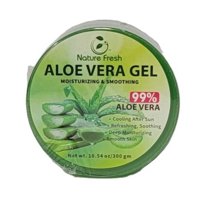 Nature Fresh (#457) 99% Aloe Vera Gel(Jar) 10.54oz / 300gm (48 Pcs/Carton)