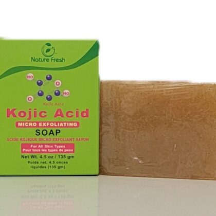 Nature Fresh #133 Kojic Acid Micro Exfoliating  Soap 4.50oz / 135g (48 Pcs/Carton)