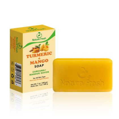 Nature Fresh #823 Turmeric+Mango Soap 7oz / 200g (48 Pcs/Carton)