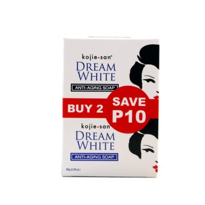 Kojiesan #468 Dream White Anti-Aging SOAP (White box 2pcs x 65g / Pack) 4.58oz / 130g (48 Pcs/Carton)